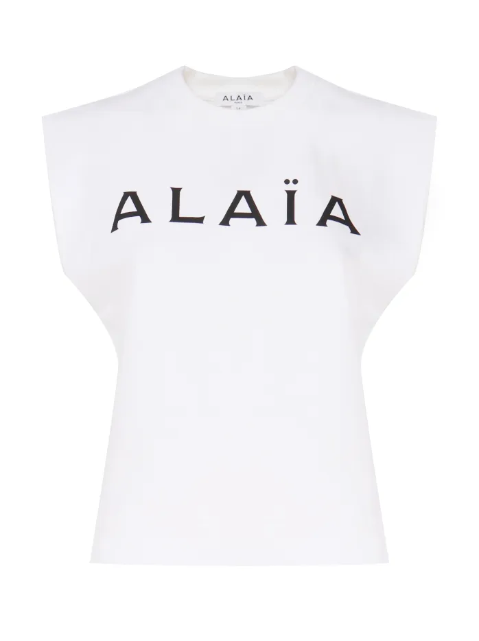 T-SHIRT BIANCA CON LOGO